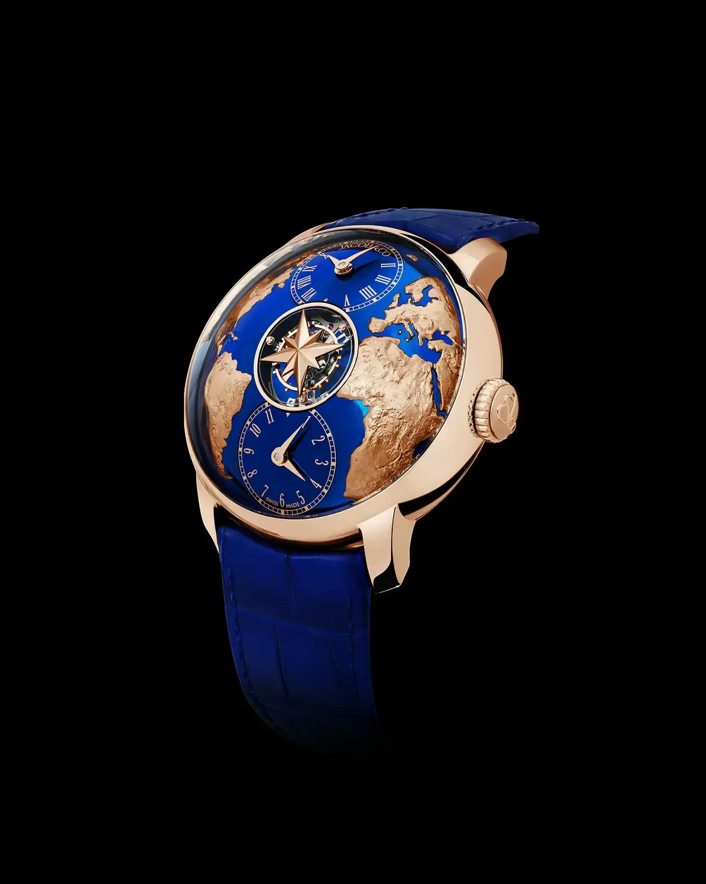 The World Is Yours Dual Time Zone Tourbillon: Sitting on Top