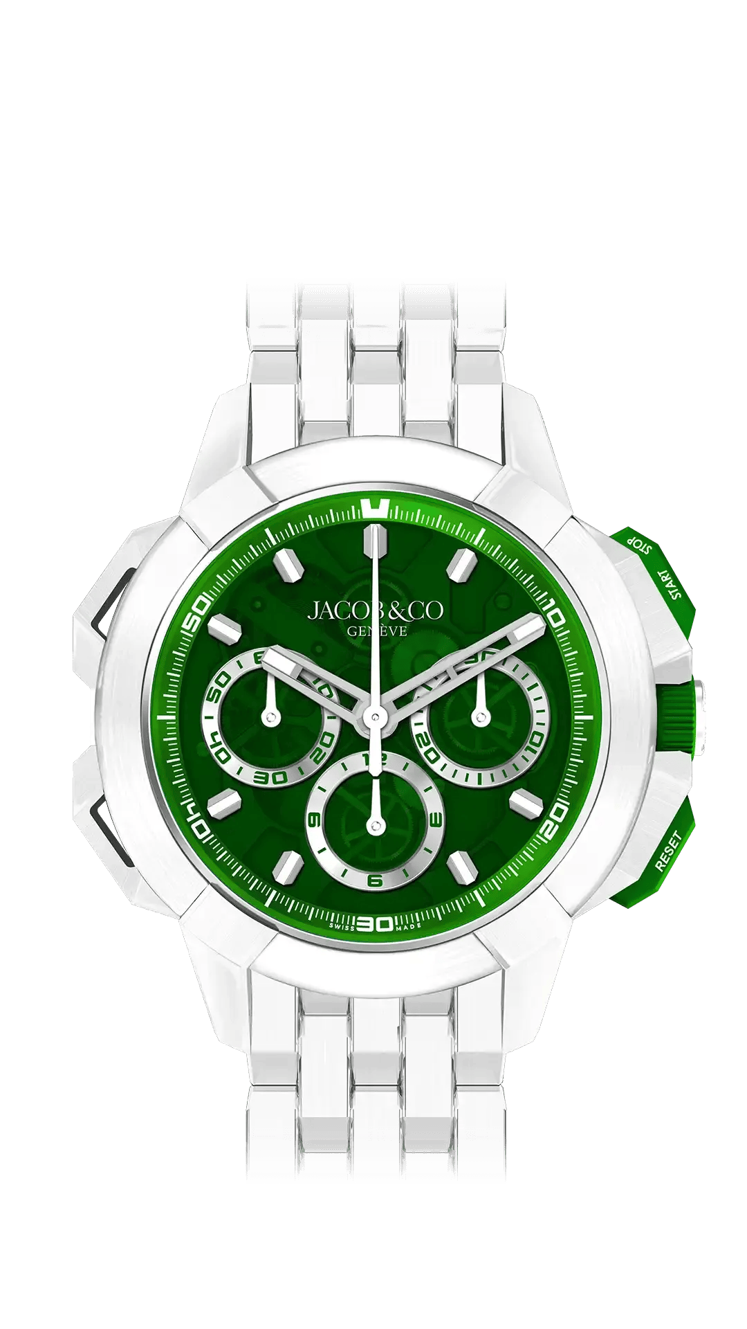 Epic X Chrono 44MM Tri-Compax | Jacob & Co.