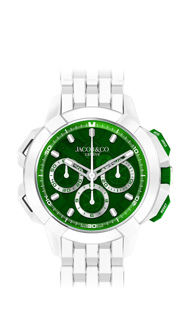 Epic X Chrono 44MM Tri-Compax | Jacob & Co. Epic X Chrono 44MM Tri-Compax | Jacob & Co.