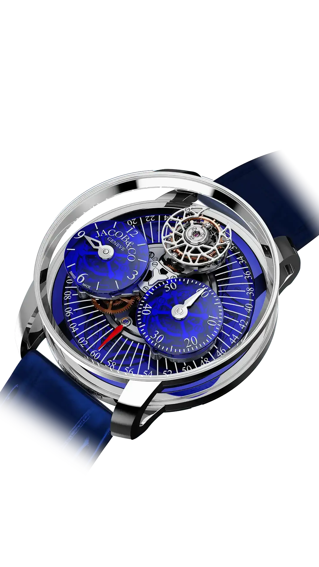 The white gold astronomia regulator in blue