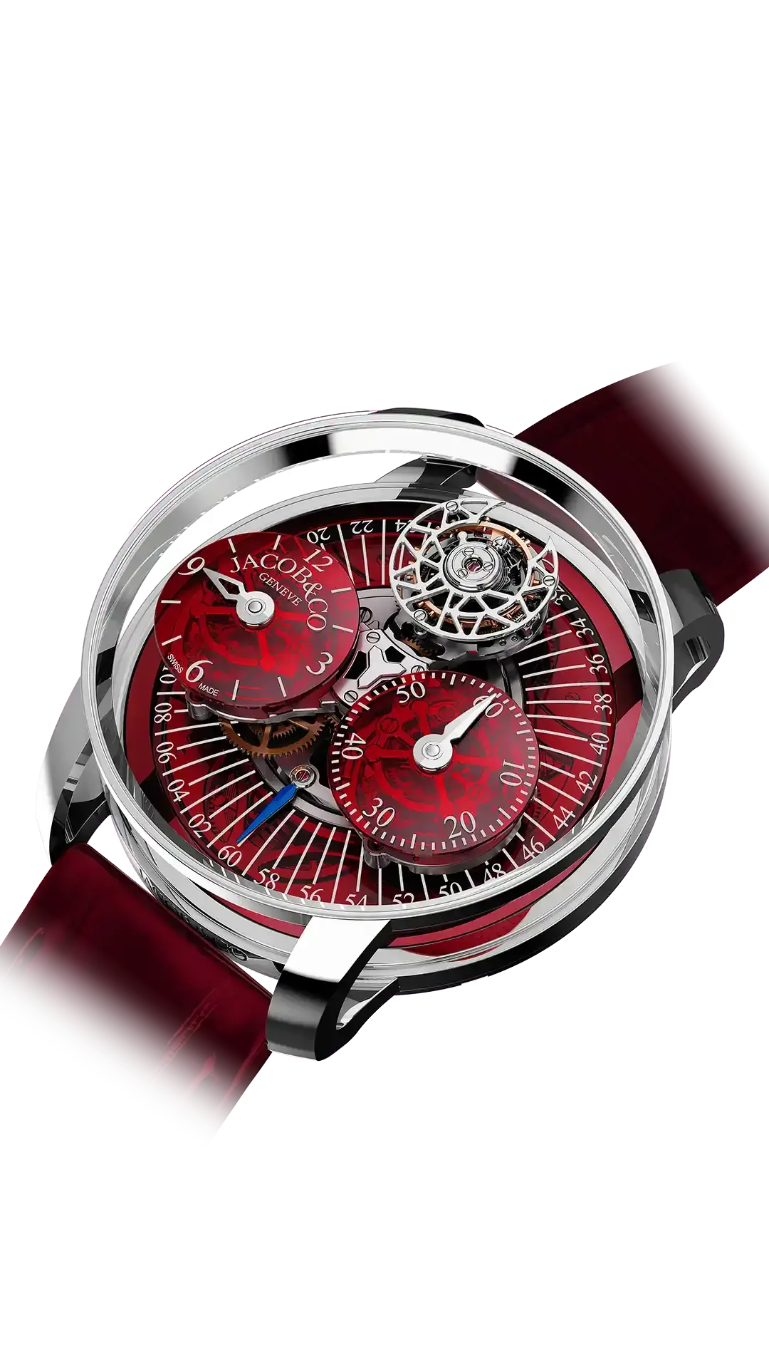 The white gold astronomia regulator in red