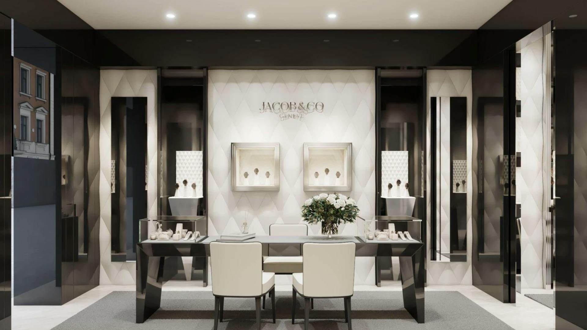 Inside of the Astral Watches Boutique