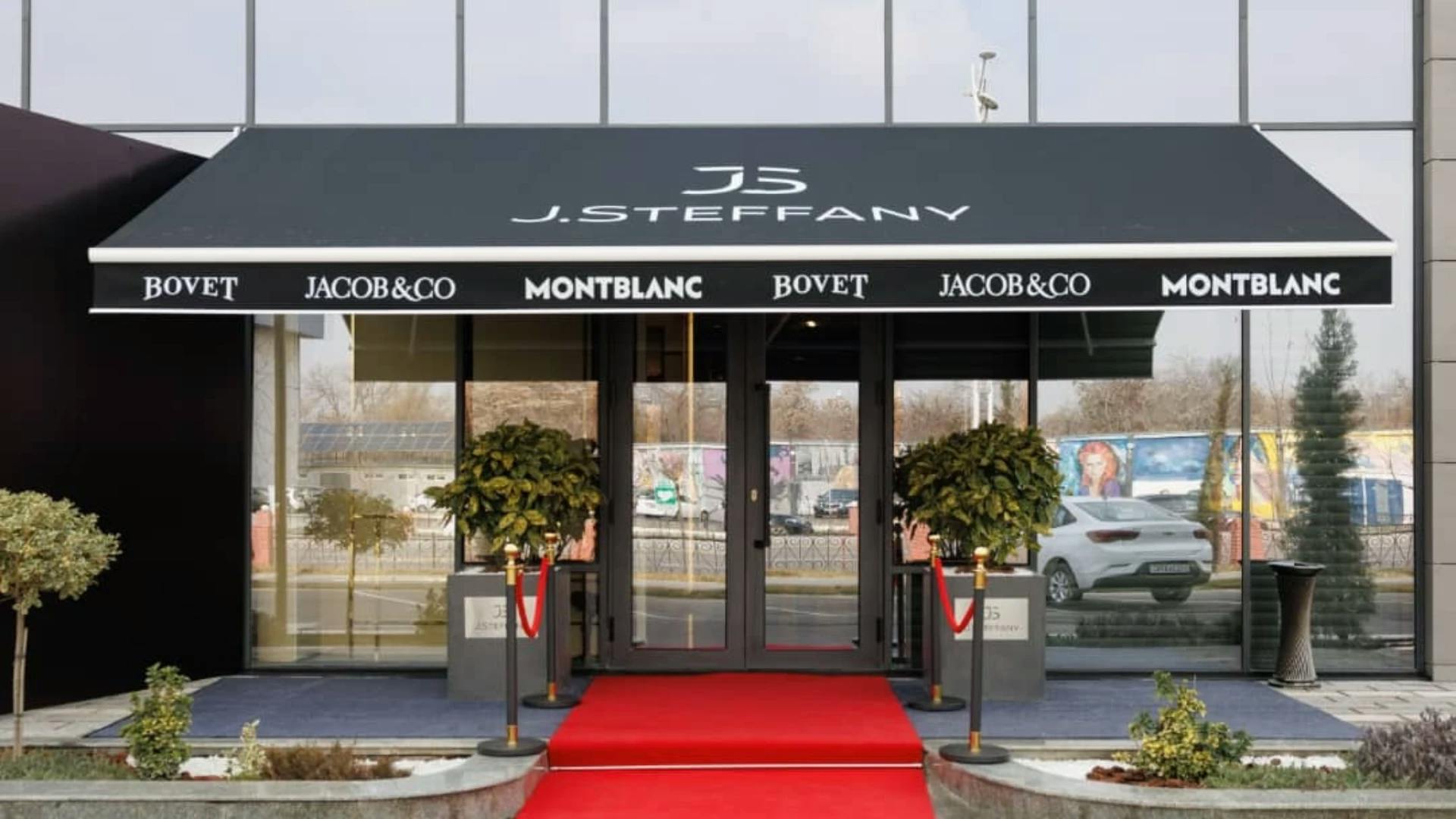 Storefront Of The J.Steffany Boutique in Uzbekistan