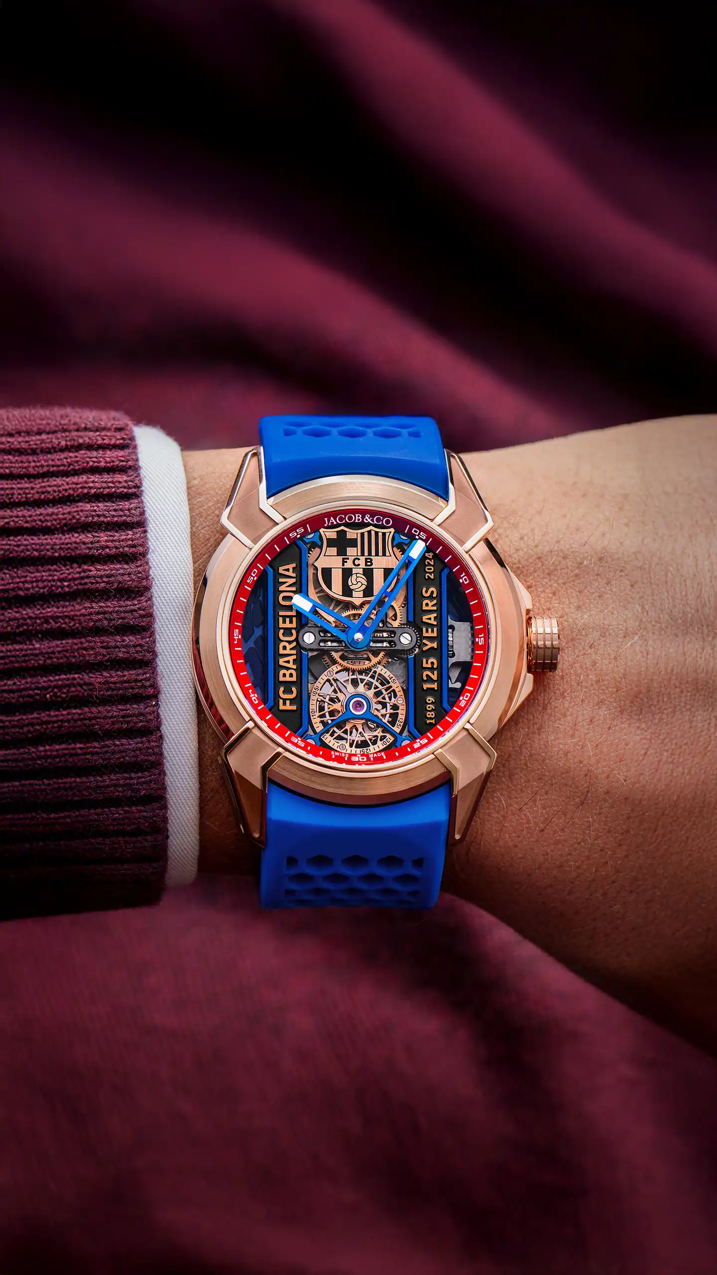 FC Barcelona 125th Anniversary Edition | Jacob & Co.