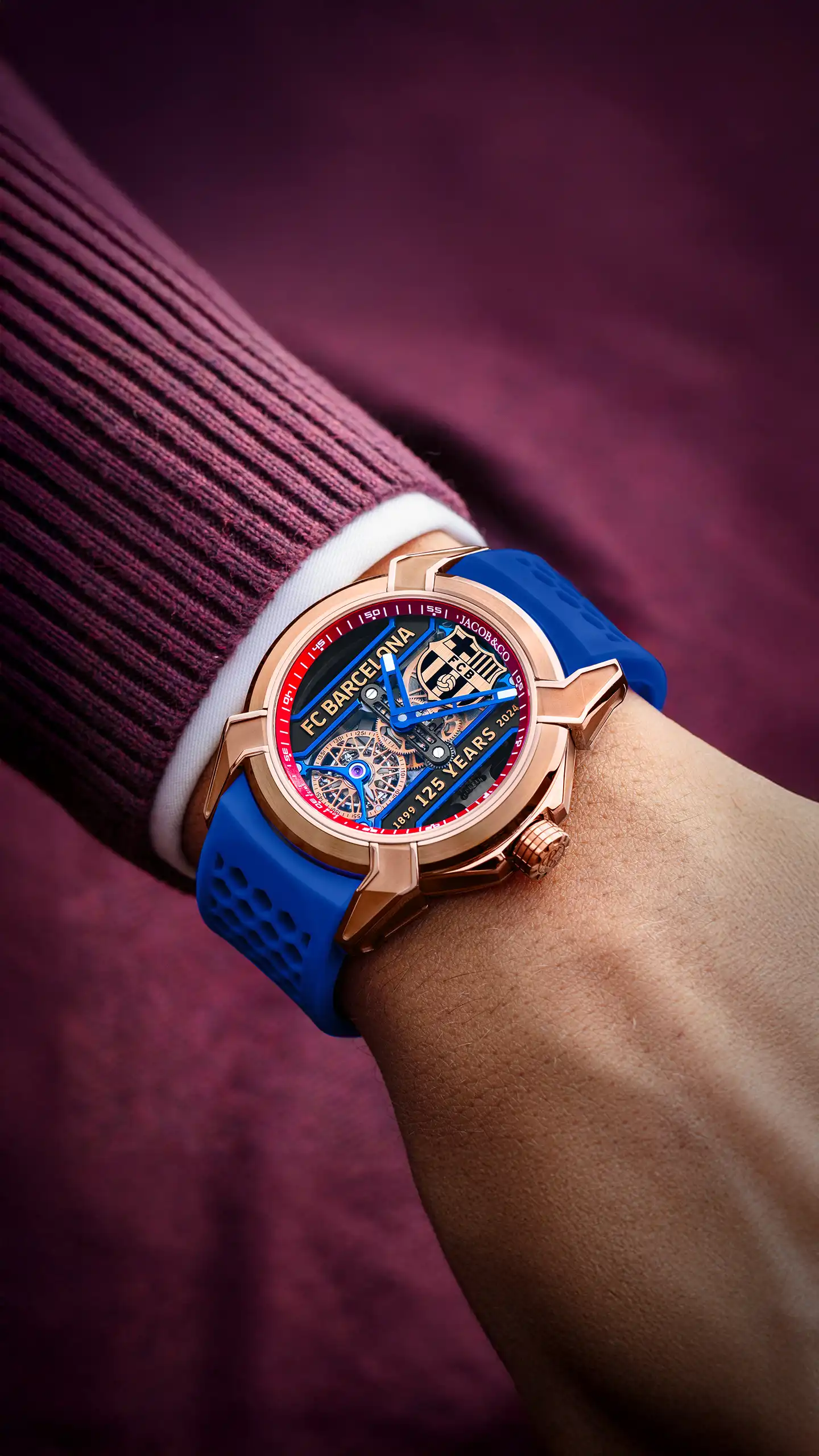 FC Barcelona 125th Anniversary Edition | Jacob & Co.