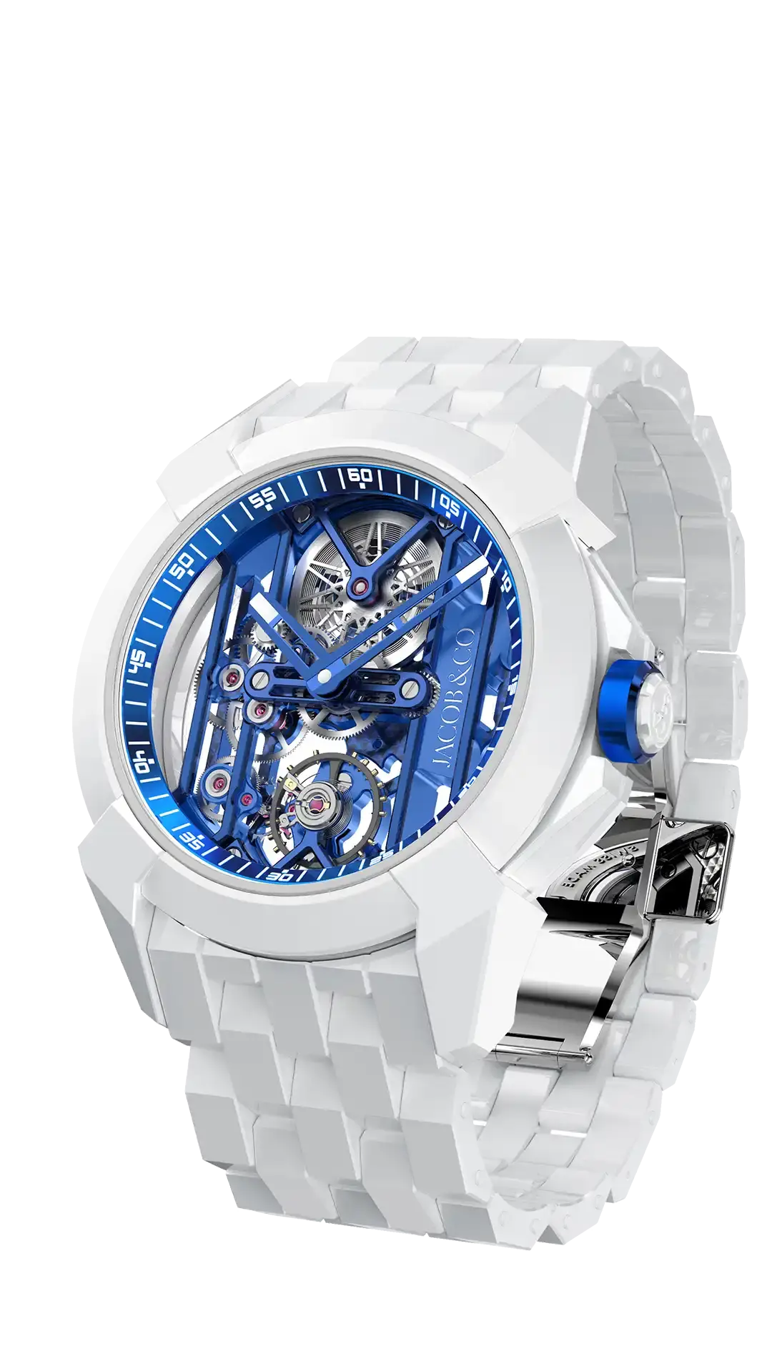 Jacob & Co Epic X Ceramic - Blue (Bracelet)
