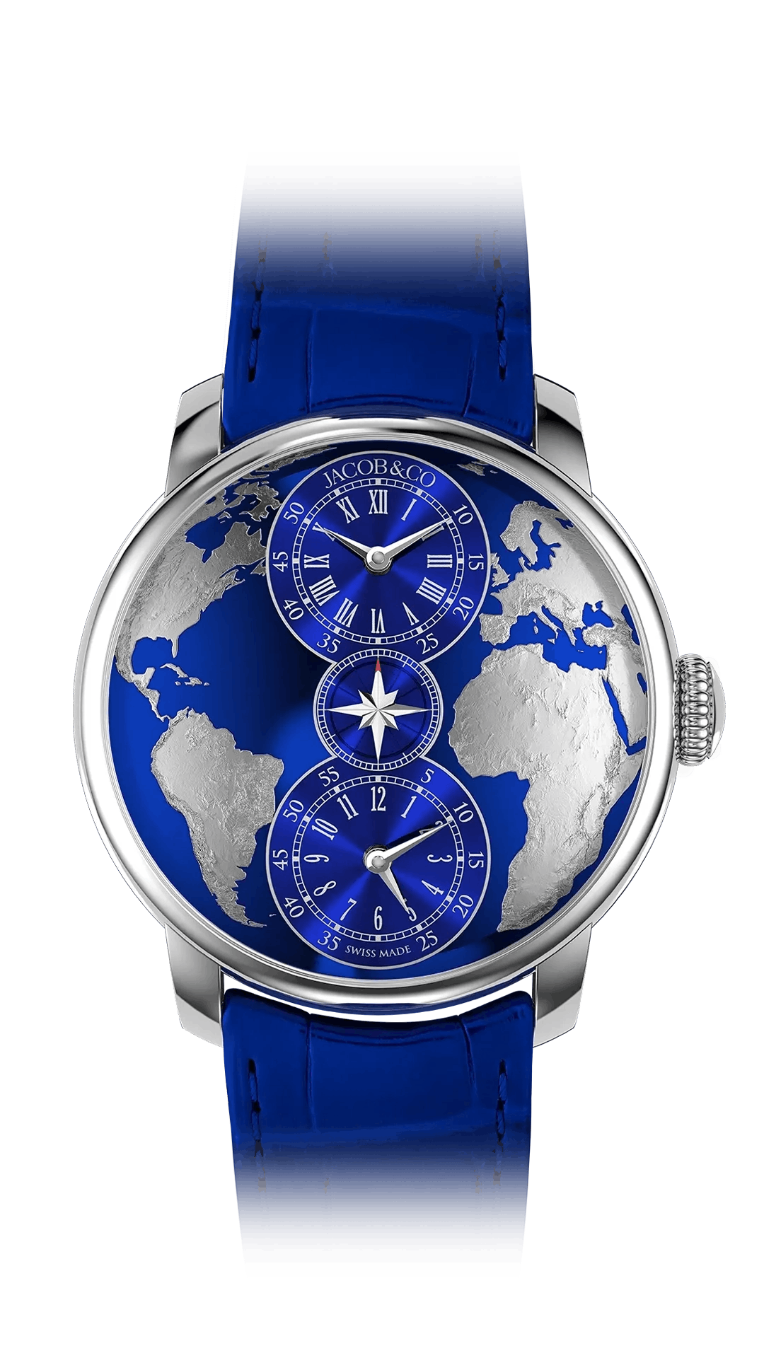 The World Is Yours Dual Time Zone | Jacob & Co.