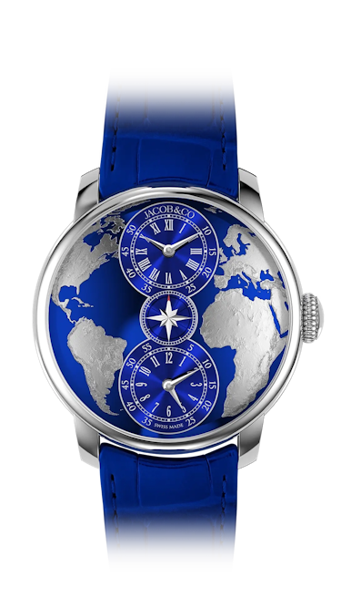 The World Is Yours Dual Time Zone | Jacob & Co.