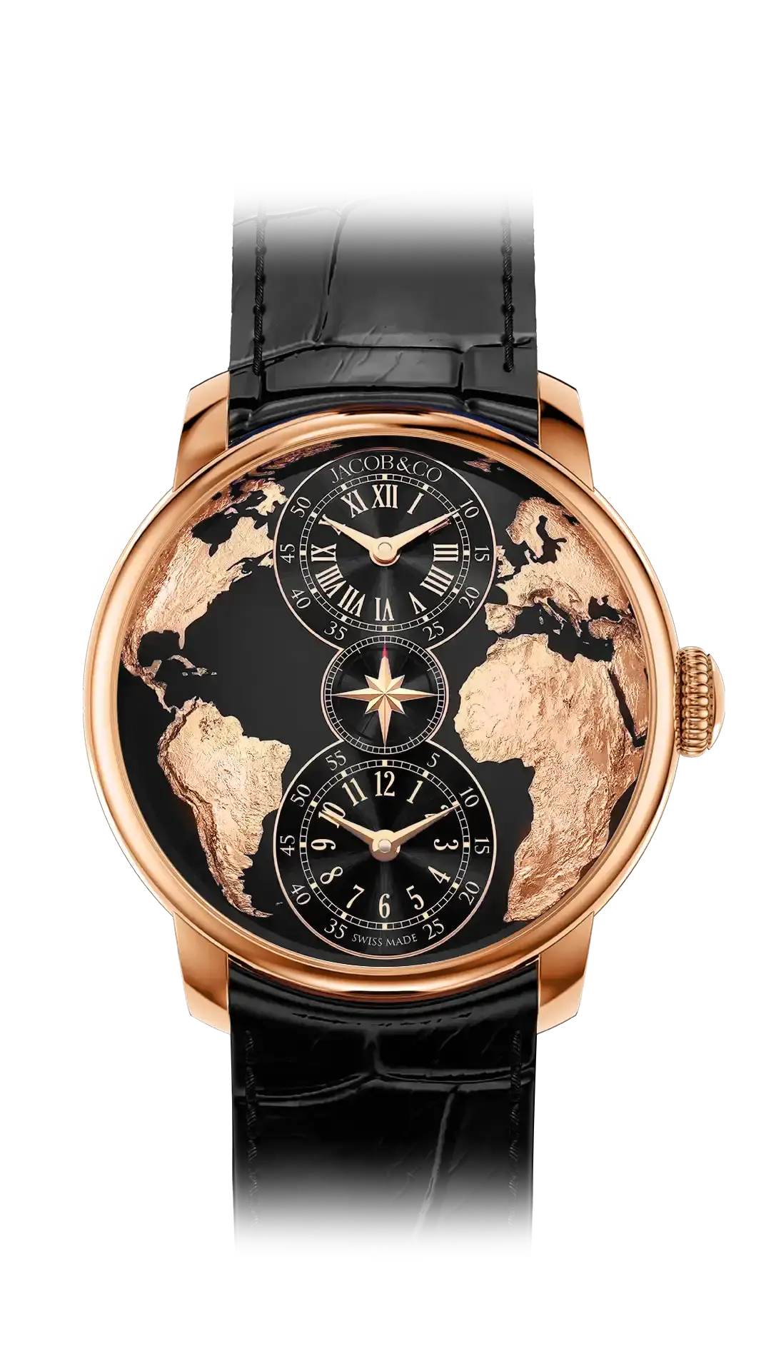 The World Is Yours Dual Time Zone | Jacob & Co.