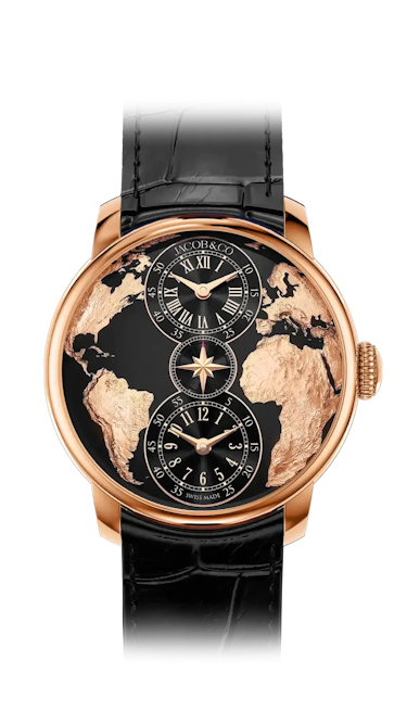 The World Is Yours Dual Time Zone | Jacob & Co.