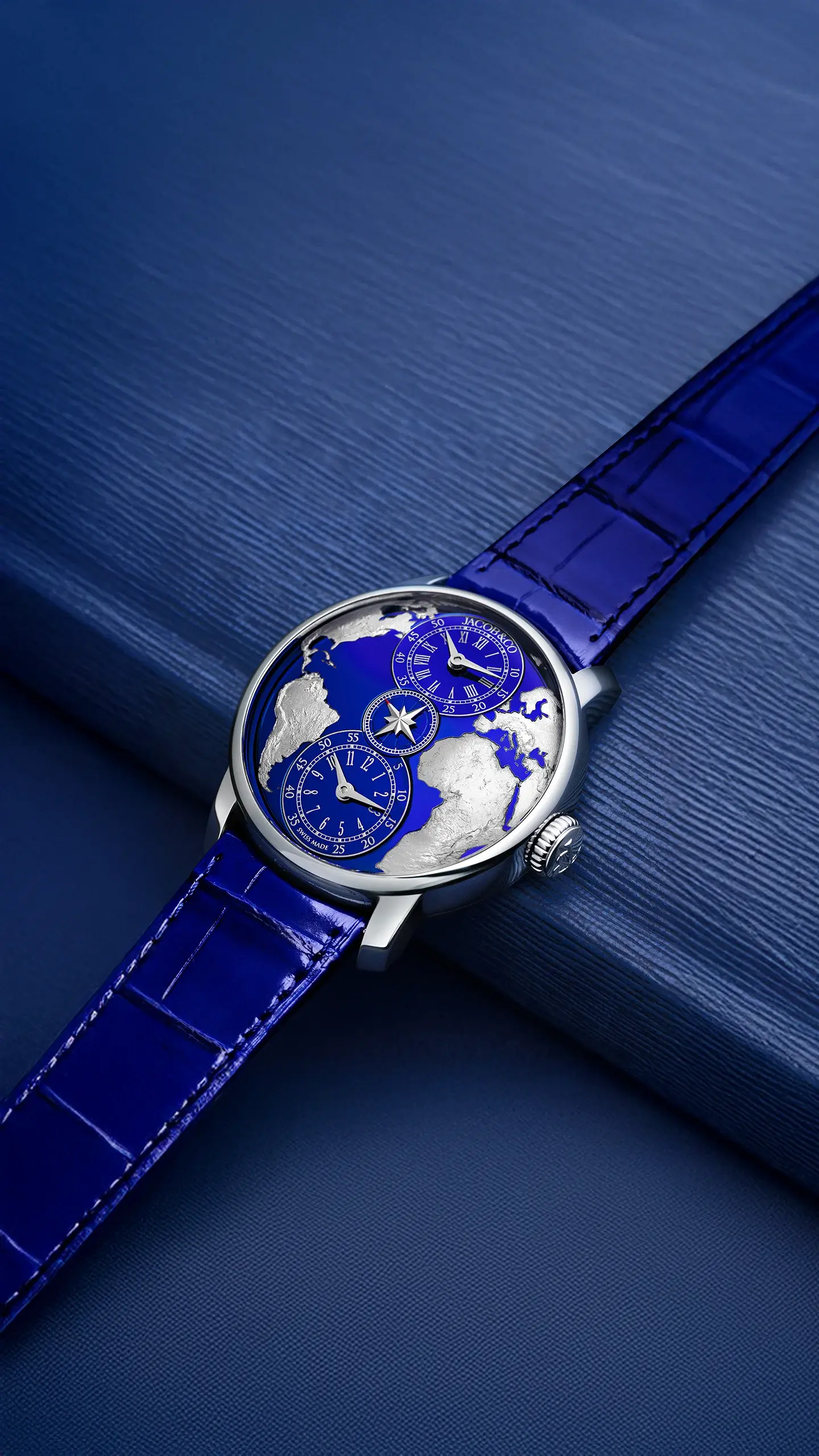 The World Is Yours Dual Time Zone | Jacob & Co.