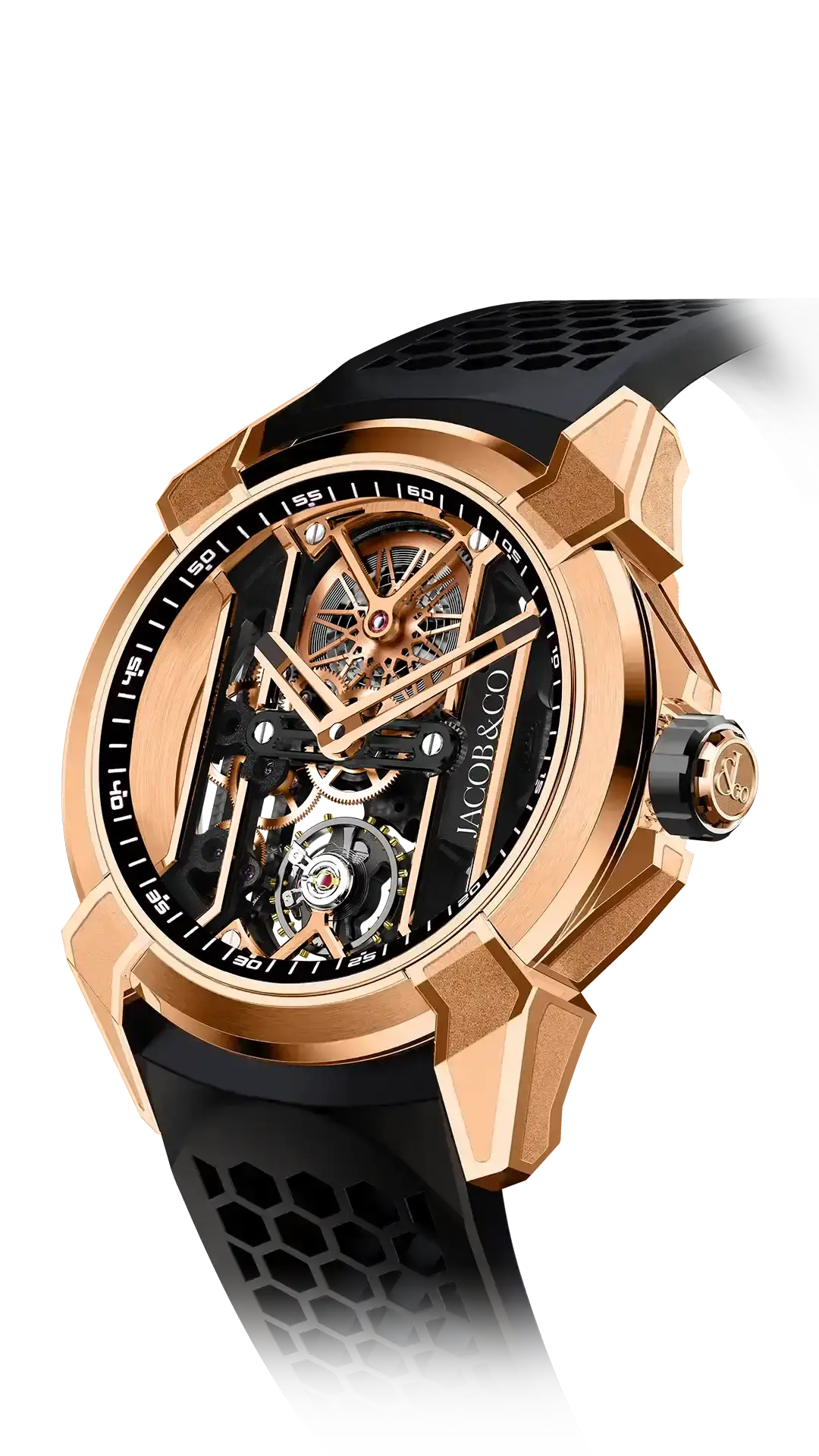 Jacob & Co Epic X Skeleton - Rose Gold