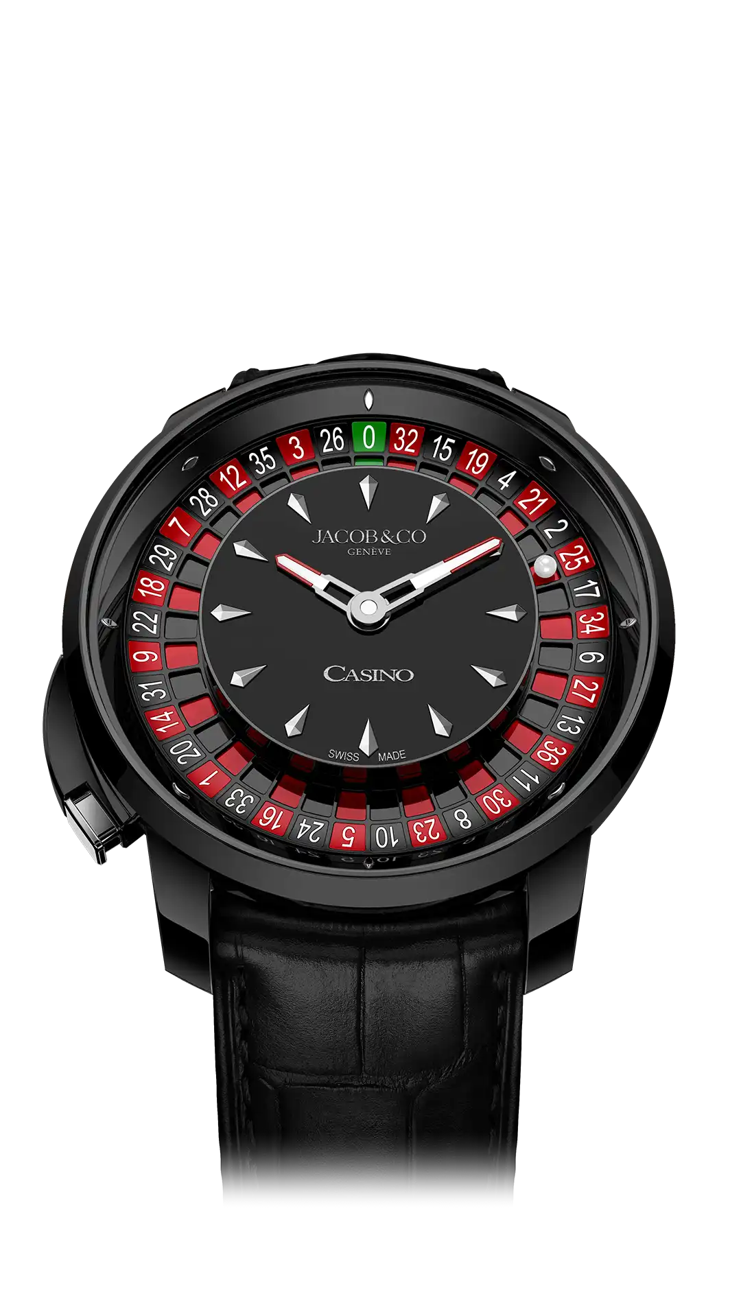 Jacob & Co Casino Tourbillon - Black DLC Titanium