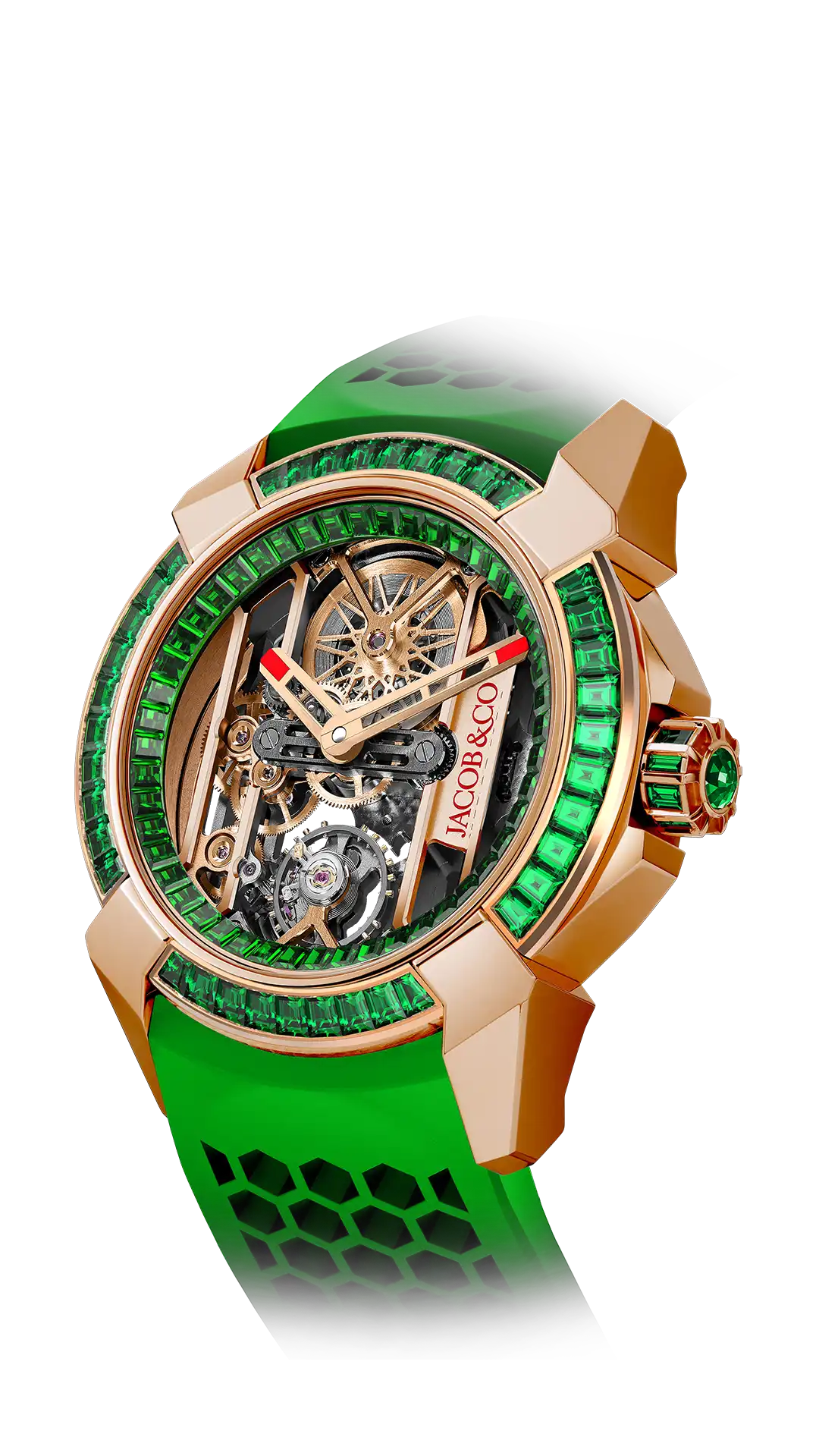 Jacob & Co Epic X Baguette - Tsavorites
