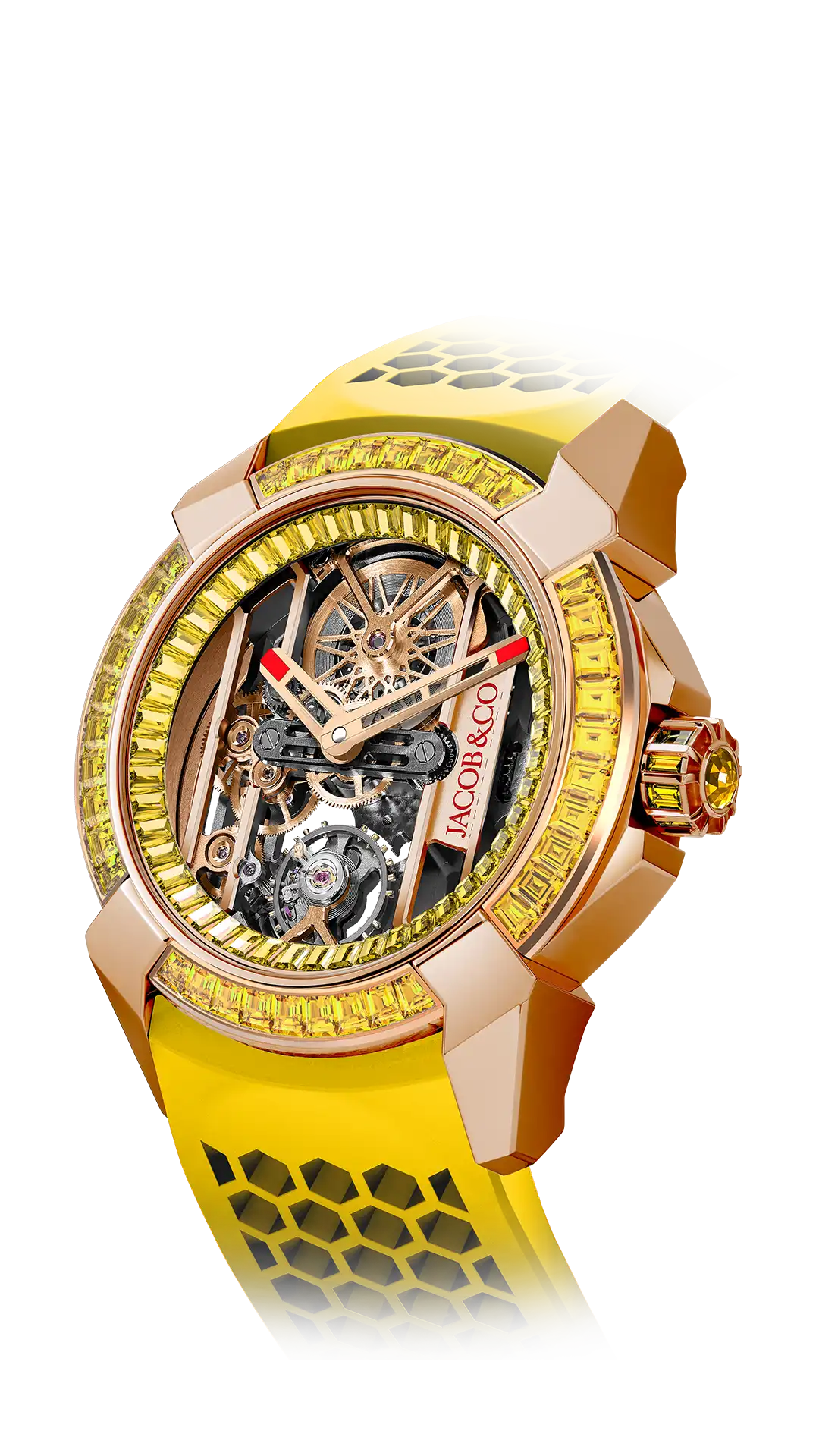 Jacob & Co Epic X Baguette - Yellow Sapphires