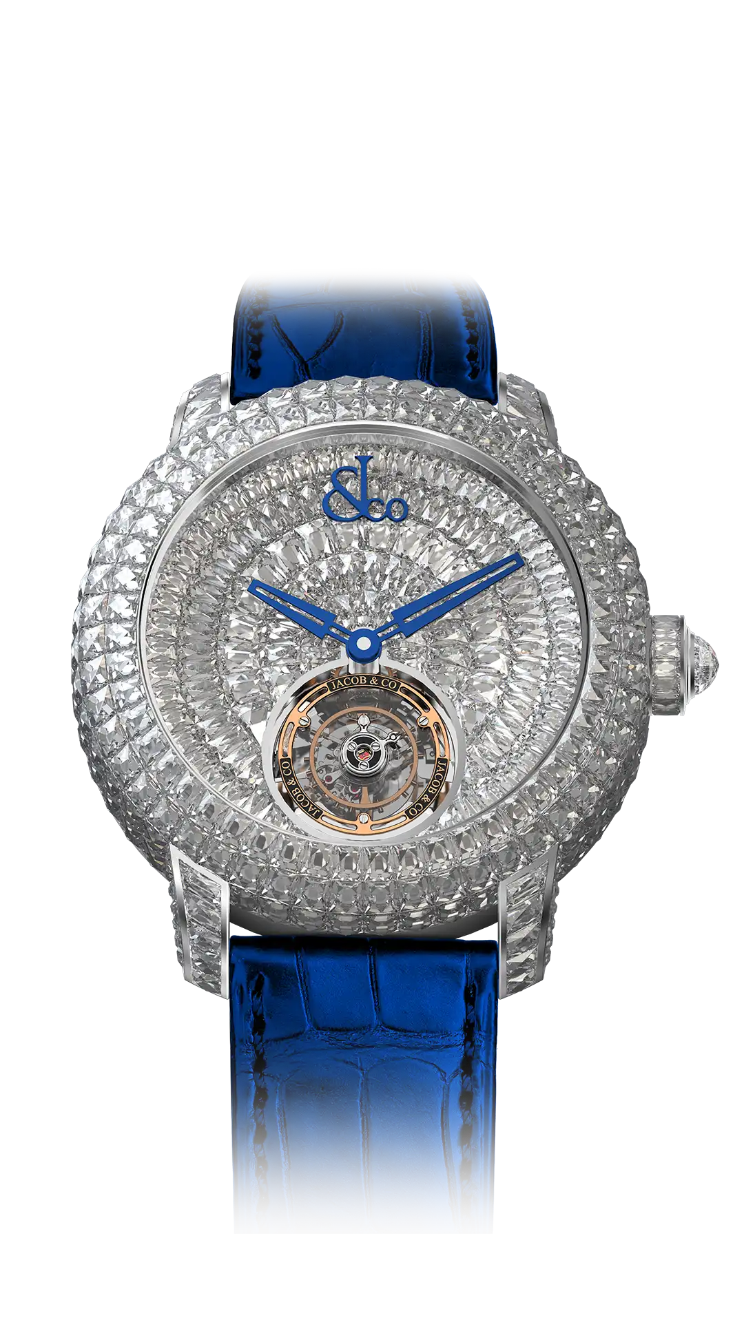 Jacob & Co Caviar Tourbillon - White Diamonds Angel-Cut