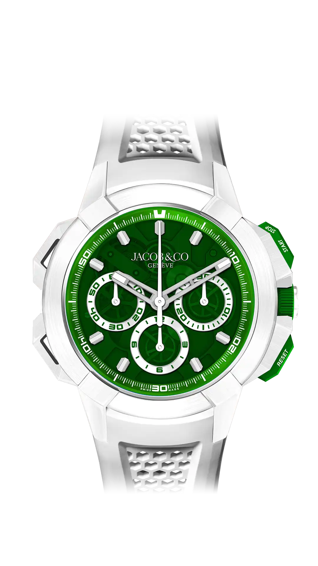 Epic X Chrono 44MM Tri-Compax | Jacob & Co.