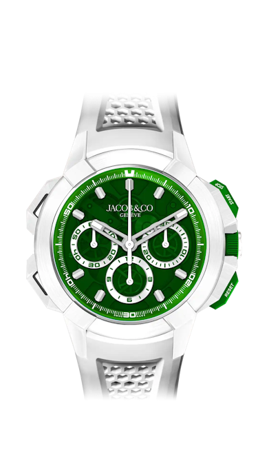 Epic X Chrono 44MM Tri-Compax | Jacob & Co.