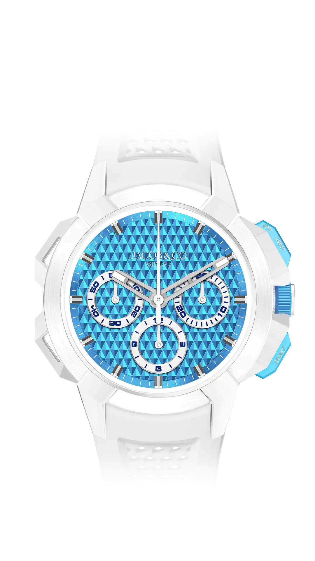 Epic X Chrono 44MM Tri-Compax | Jacob & Co.