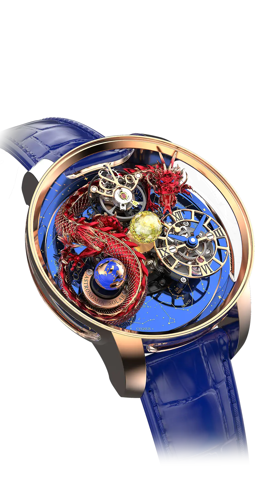 Jacob & Co Astronomia Dragon - Red Dragon in Rose Gold