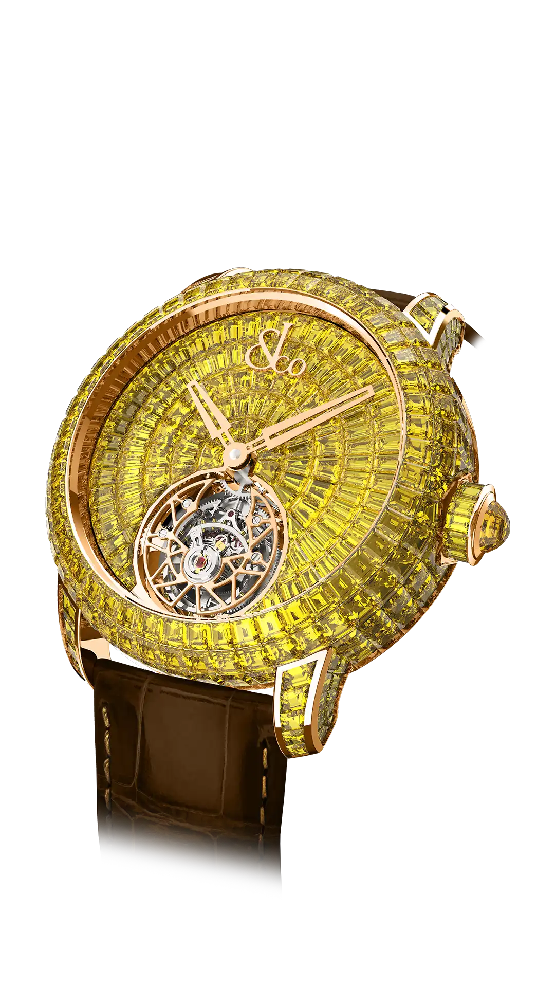 Jacob & Co caviar-tourbillon/yellow-sapphires-ii