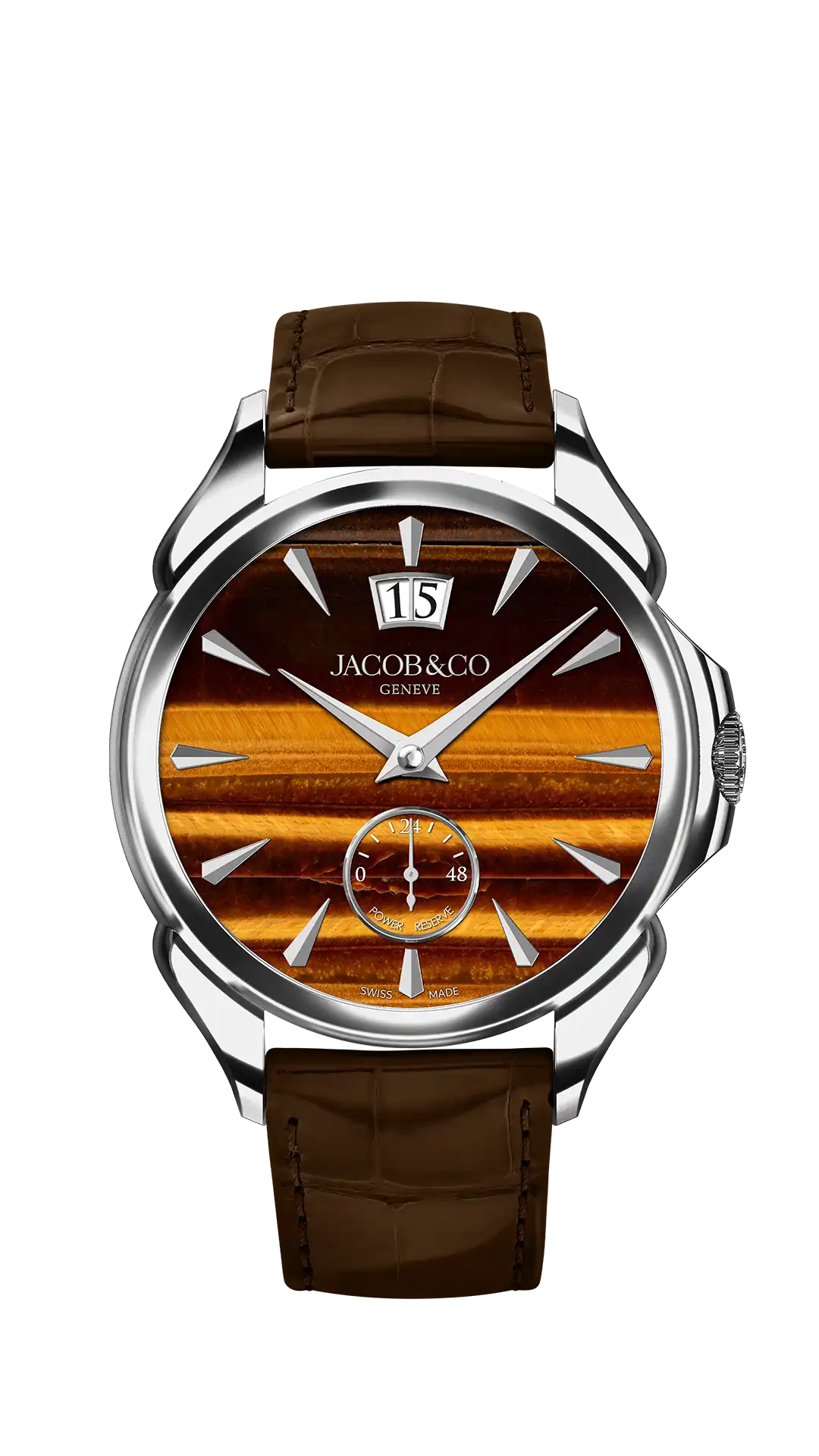 Jacob & Co Palatial Classic - Stainless Steel (Tiger Eye)