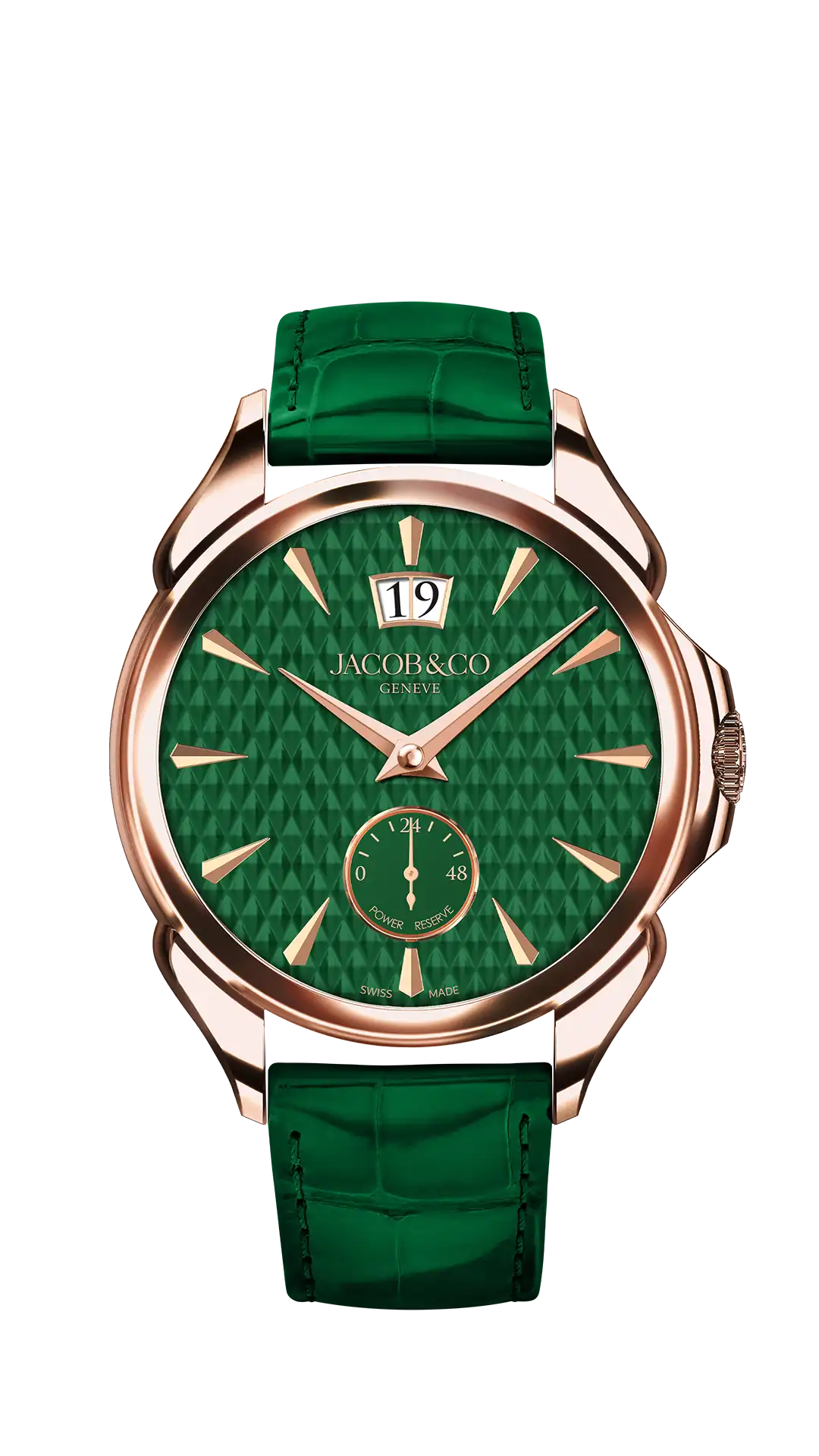 Jacob & Co Palatial Classic - Rose Gold (Pyramid Dial)