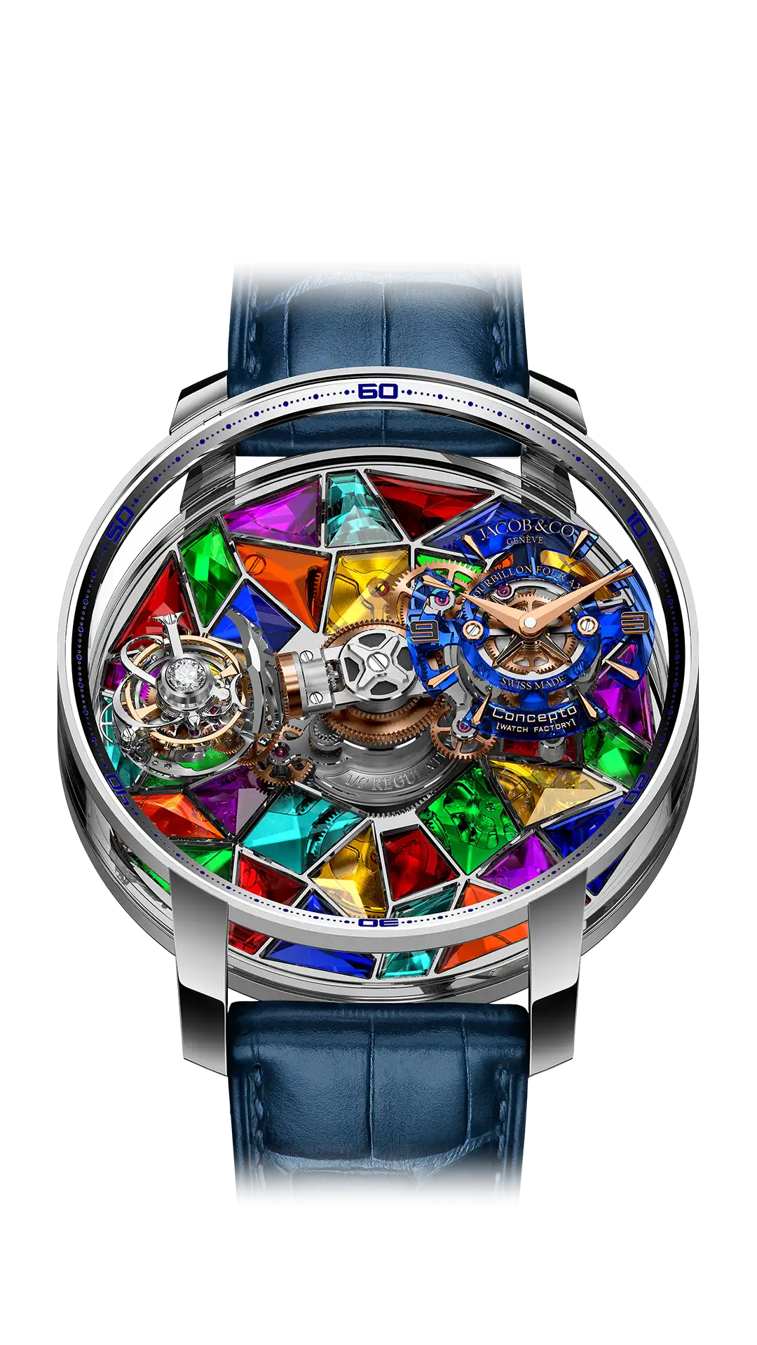 Jacob & Co Astronomia Four-Axis Tourbillon - White Gold