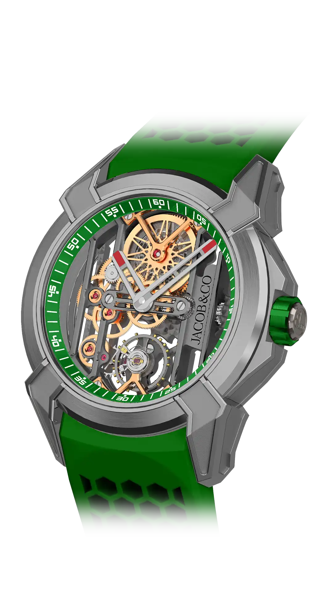 Jacob & Co Epic X Skeleton - Green