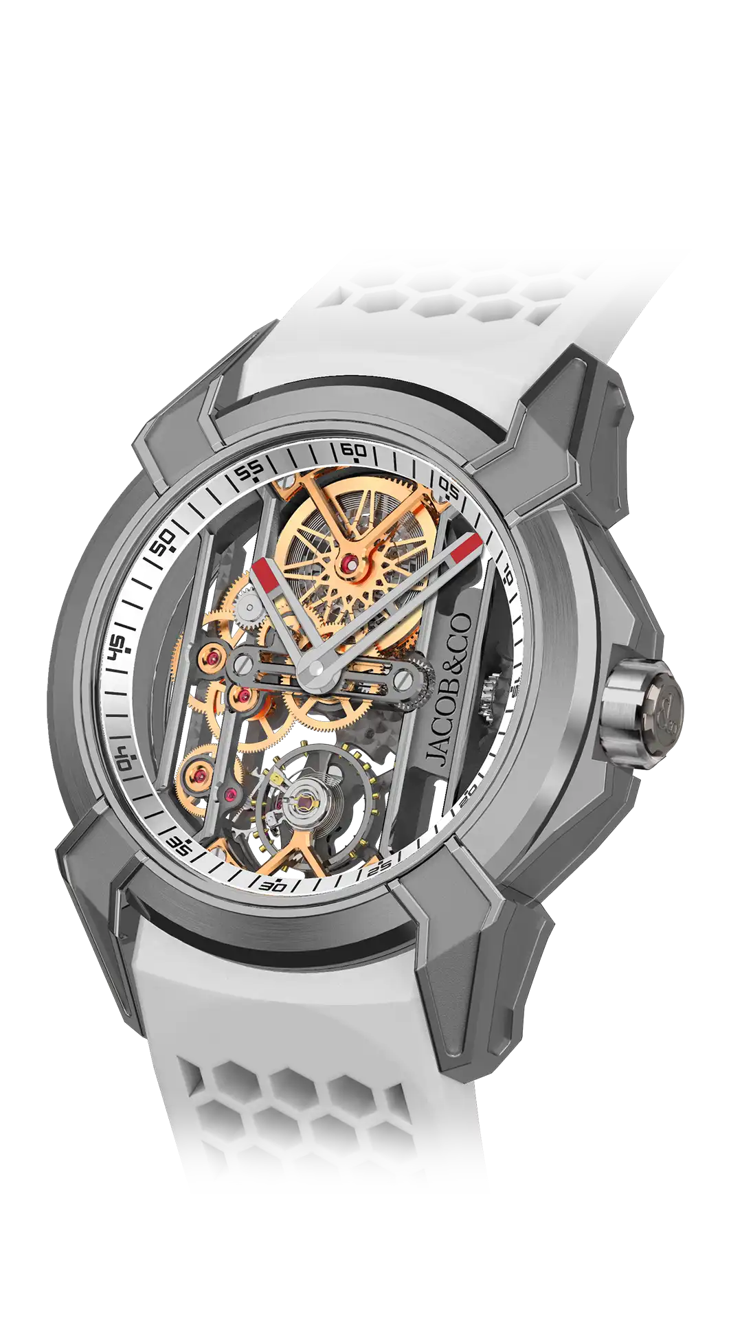 Jacob & Co Epic X Skeleton - White