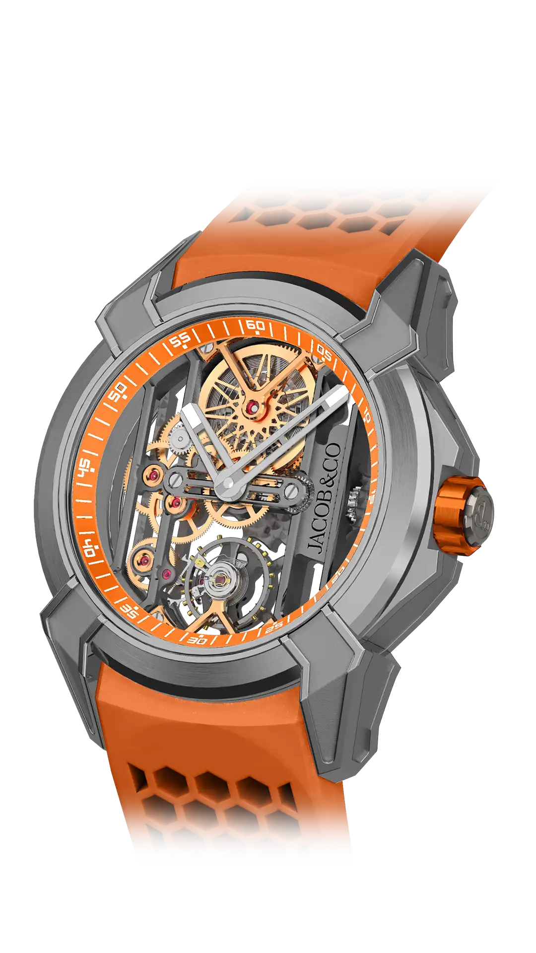 Jacob & Co Epic X Skeleton - Orange