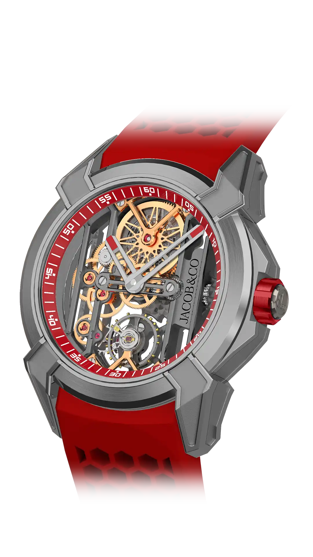 Jacob & Co Epic X Skeleton - Red