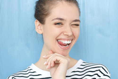 Happy Young Woman