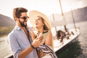 Couple celebrating after LASIK Eye Surgery