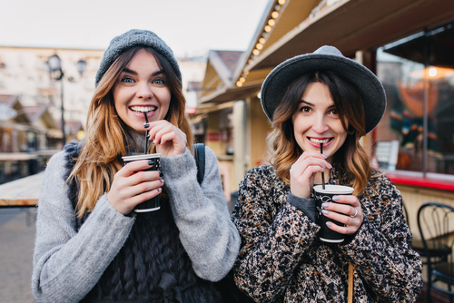 Women celebrating after LASIK