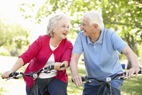 Older couple laughing after Cataract Surgery