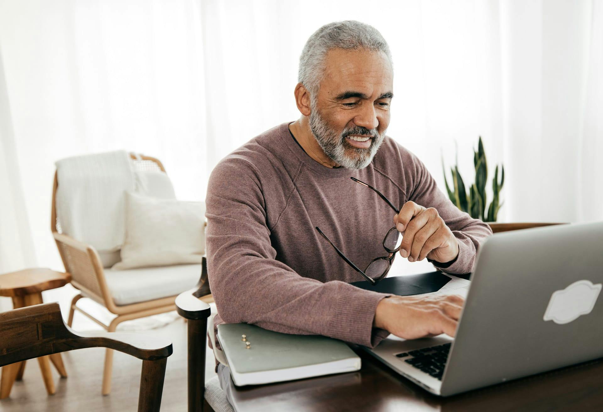 man on laptop