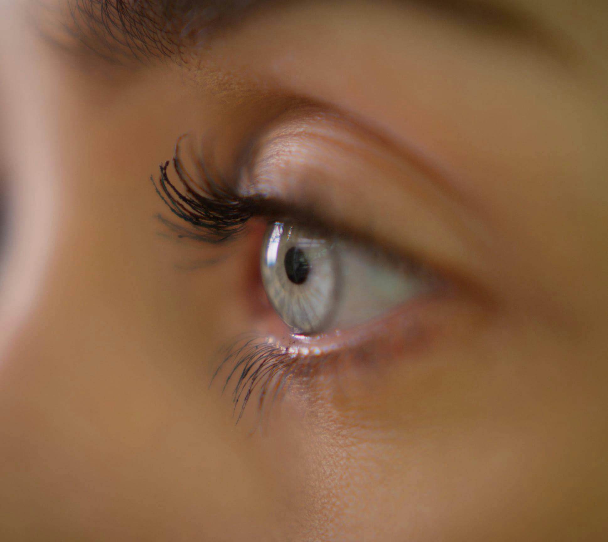 woman's eye
