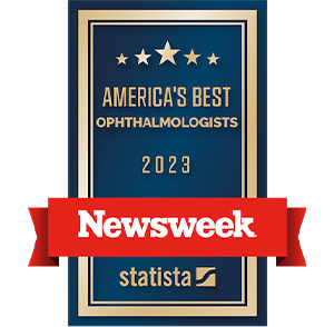 America's Best Eye Doctor award from Newsweek