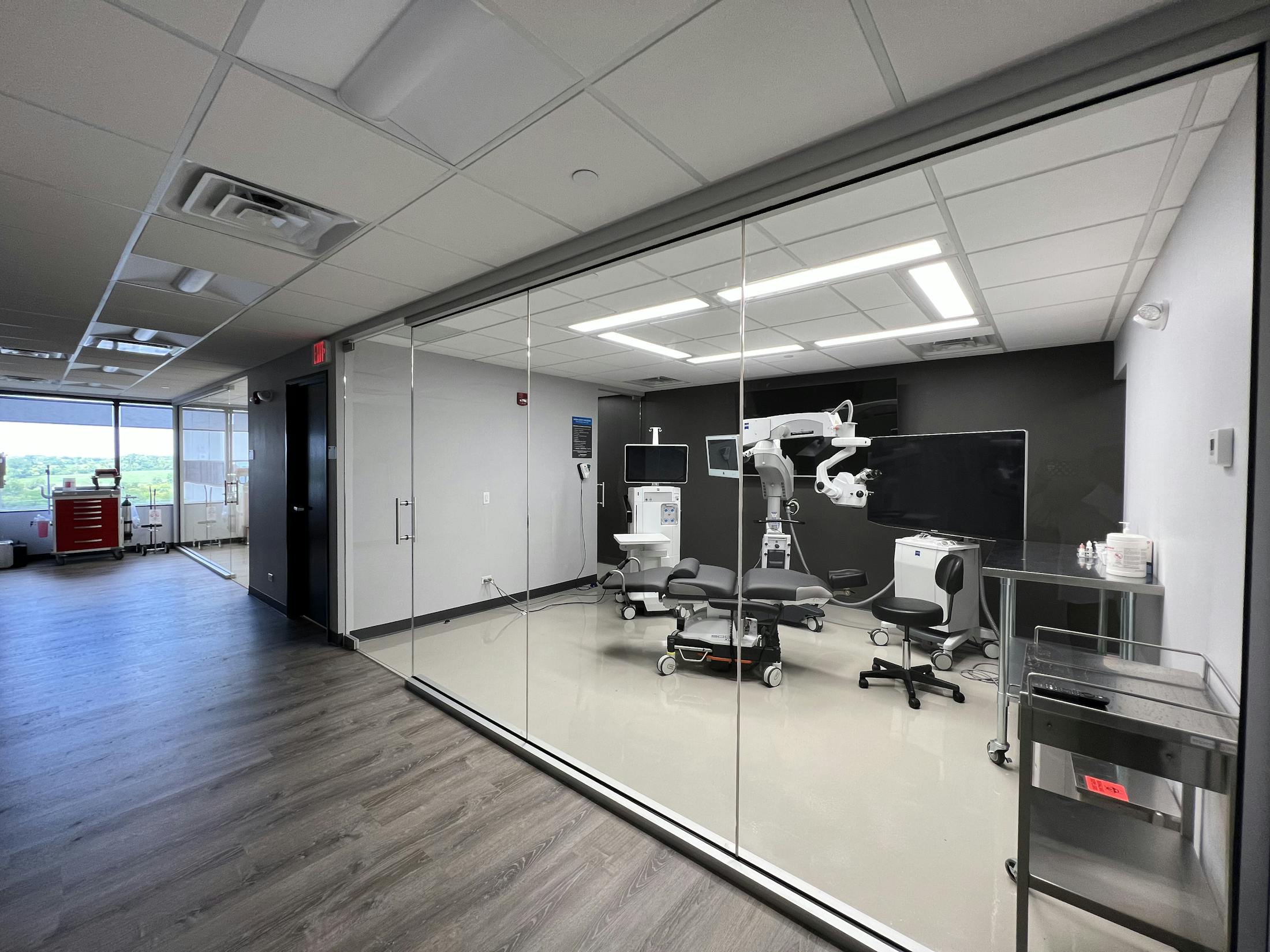 eye exam room