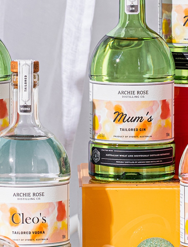 You Can Now Add This Artful Label To Your Tailored Gin & Vodka