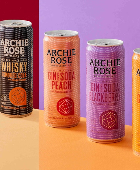 Archie Rose's New Gin & Whisky Cans