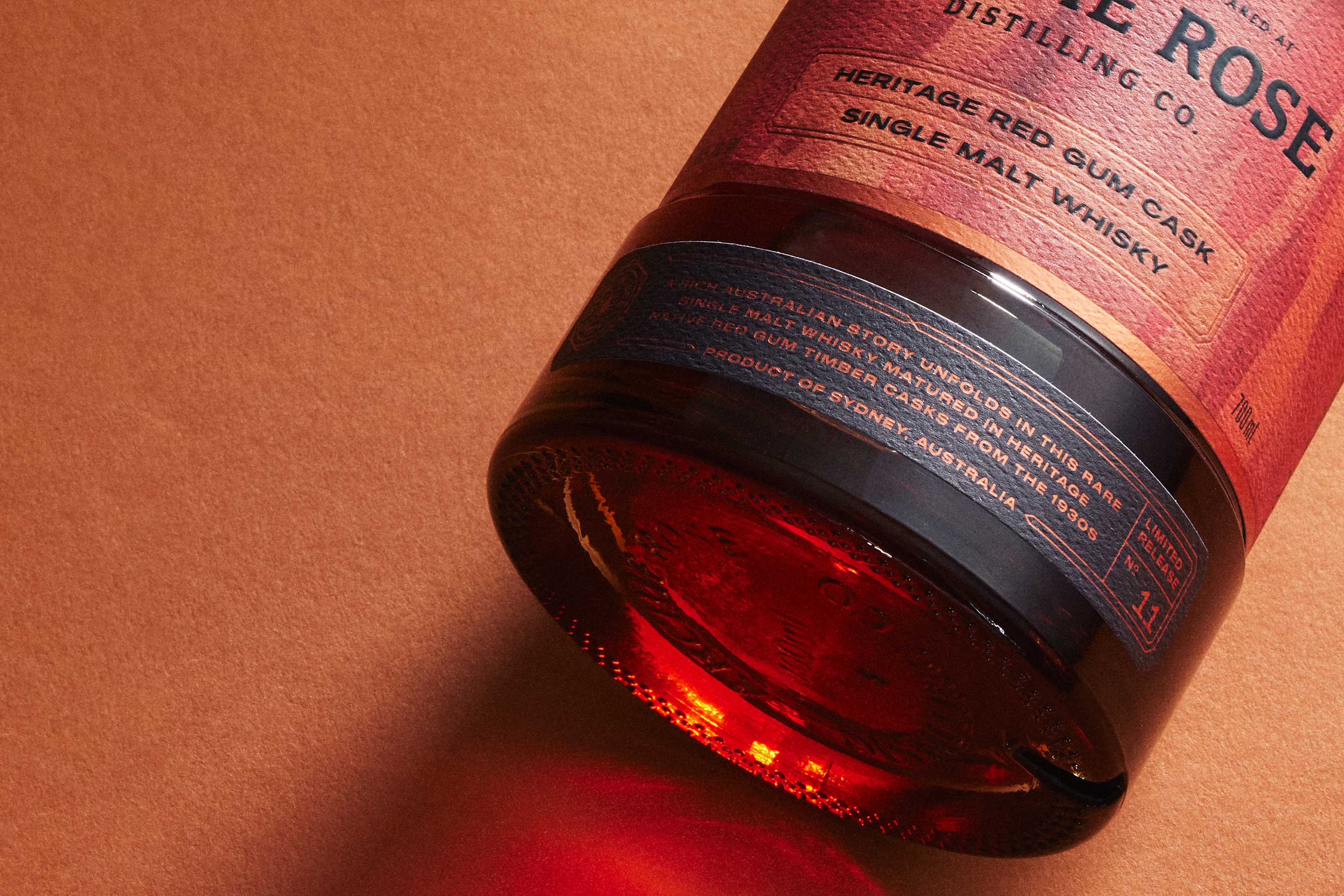 Heritage Red Gum Cask Single Malt Whisky Archie Rose Distilling Co.