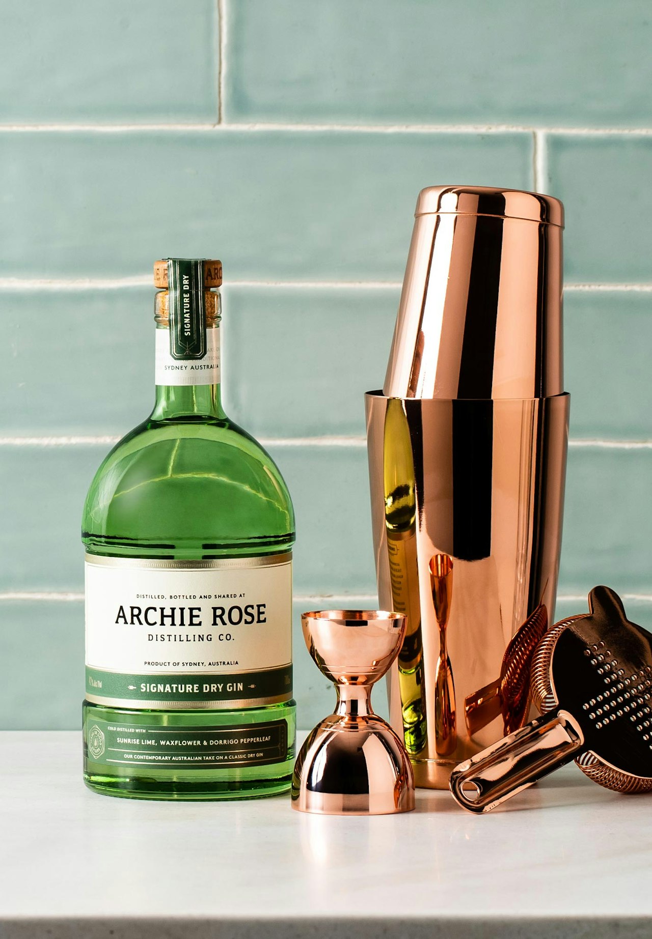 Copper Cocktail Set - Gin