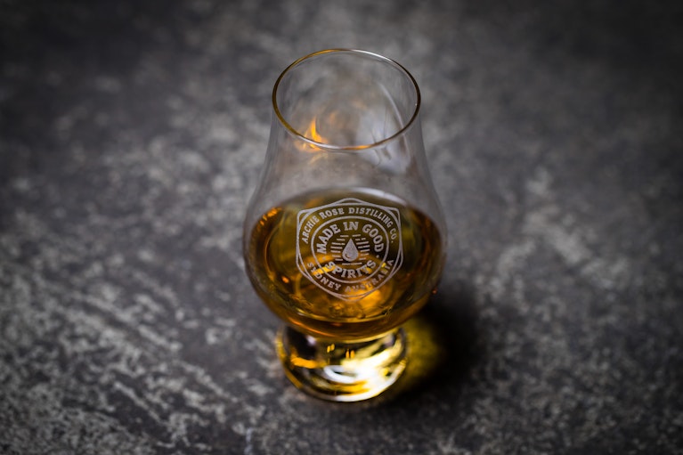 Glencairn Whisky Glass Engraved