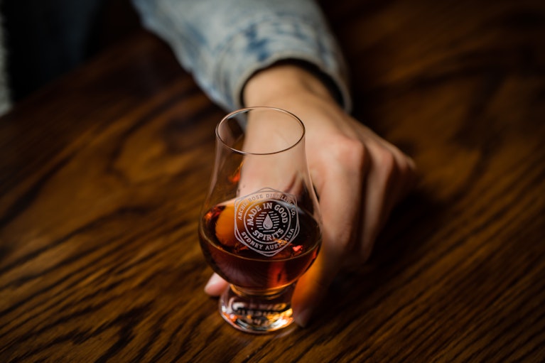 Glencairn Whisky Glass Engraved