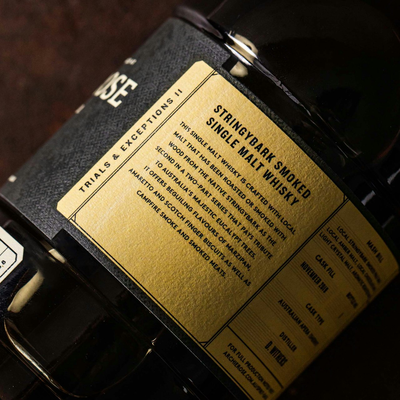Stringybark Smoked Single Malt Whisky