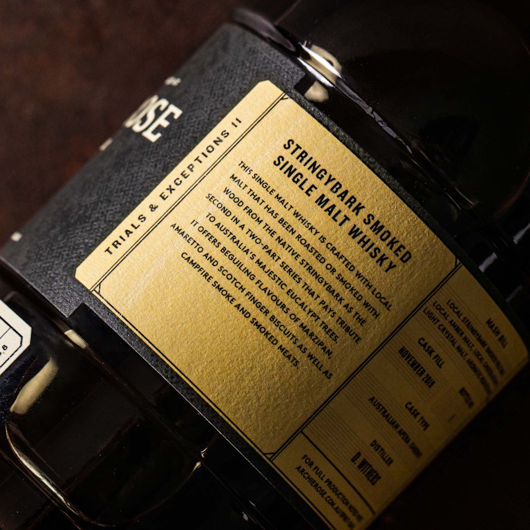 Stringybark Smoked Single Malt Whisky
