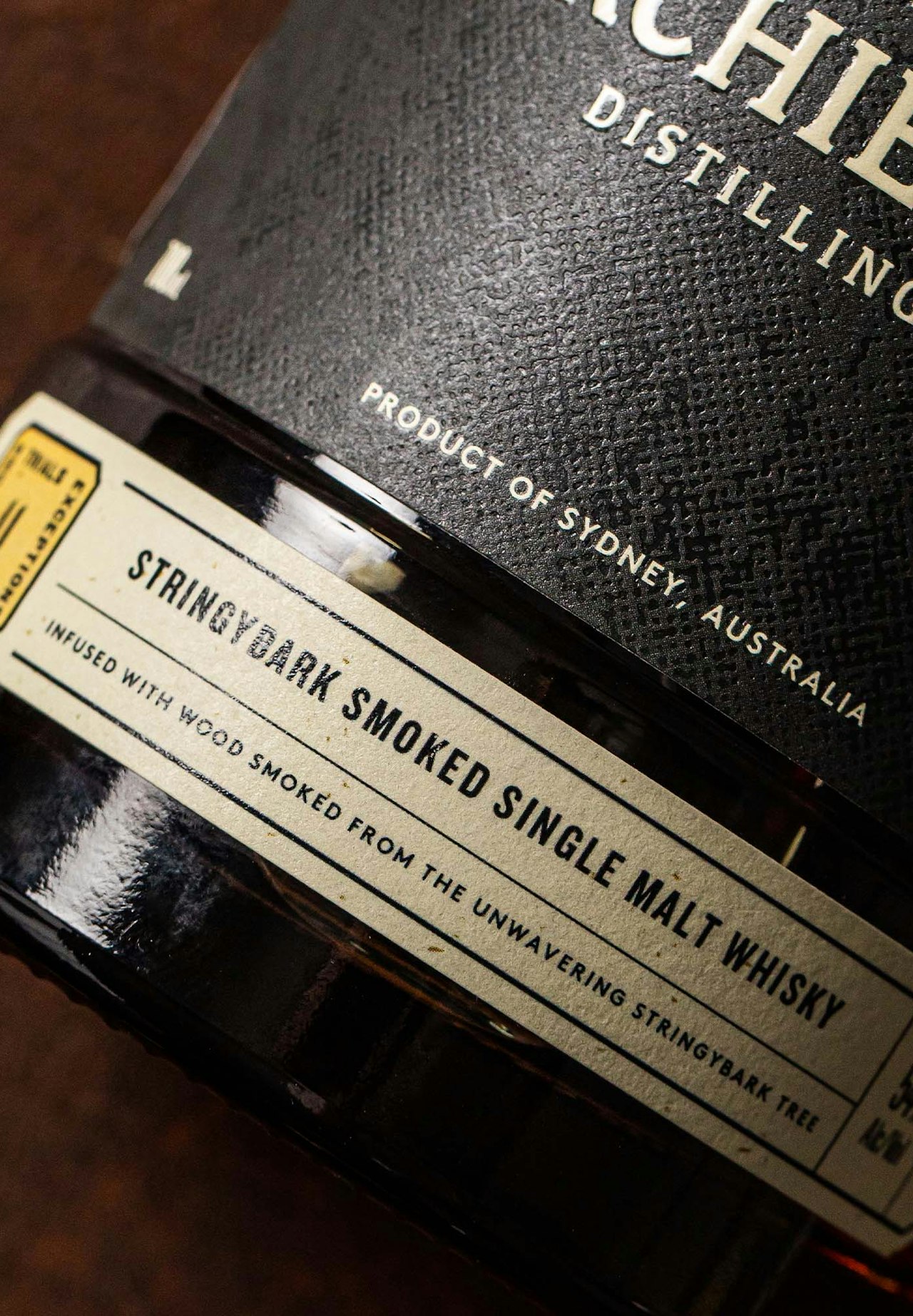 Stringybark Smoked Single Malt Whisky