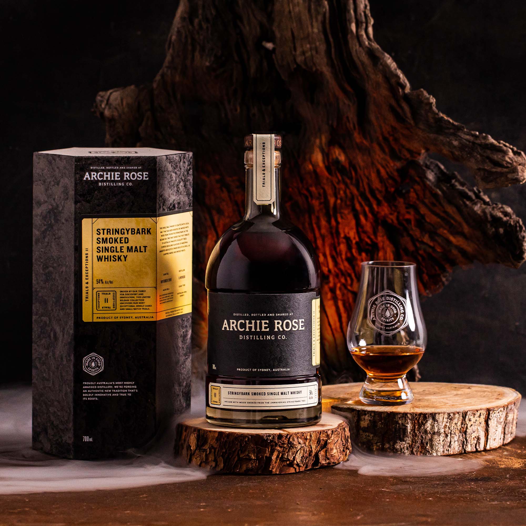 Stringybark Smoked Single Malt Whisky